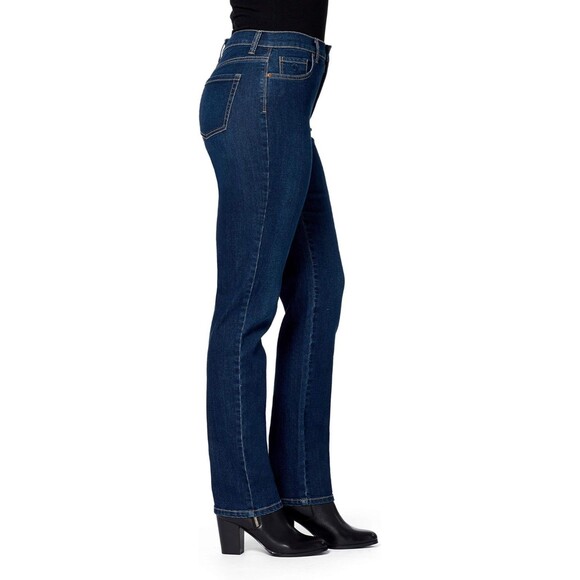 Gloria Vanderbilt Women's Petite Amanda Jeans Classic Rise Tapered Leg 16P Short - Picture 2 of 6